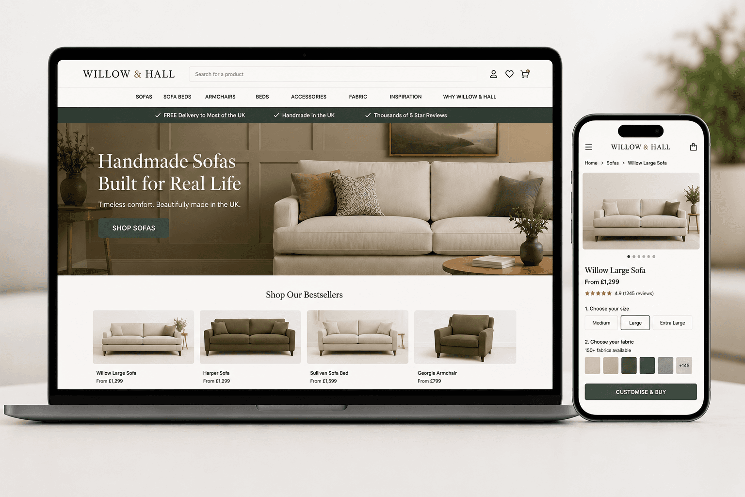 Building a High-Performance Magento Store for a Leading Furniture Brand